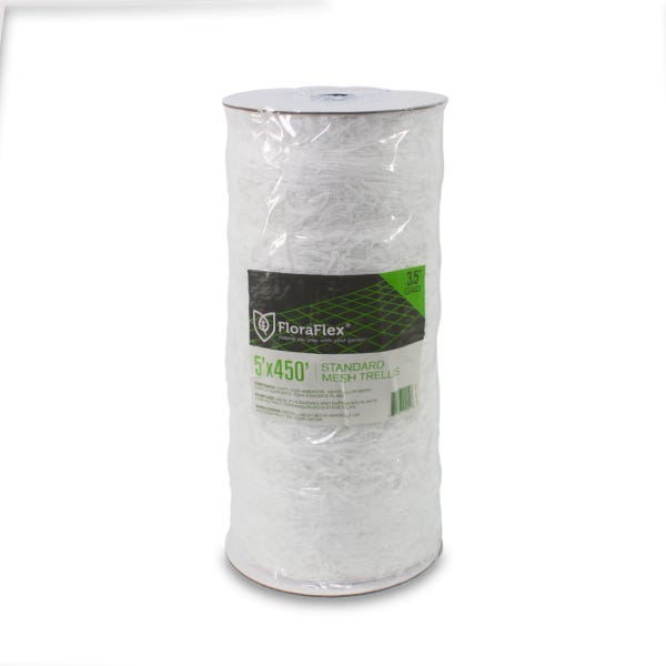 Floraflex Trellis Net - 3.5 Inch Squares, 5 Feet x 450 Feet
