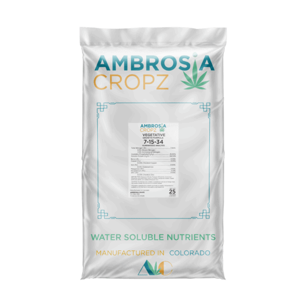 Ambrosia Cropz Vegetative Growth - 25lb Bag