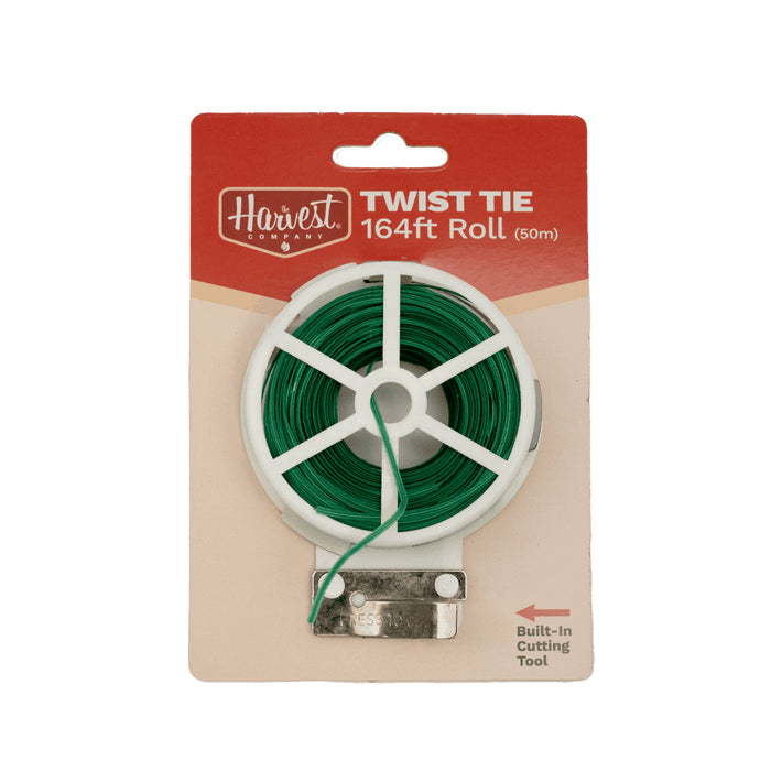 Harvest Co Twist Tie Dispen w/Cutter- 164 ft
