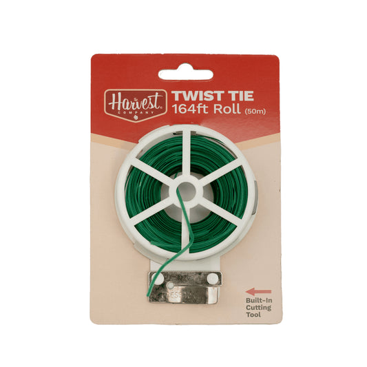 Harvest Co Twist Tie Dispen w/Cutter- 164 ft