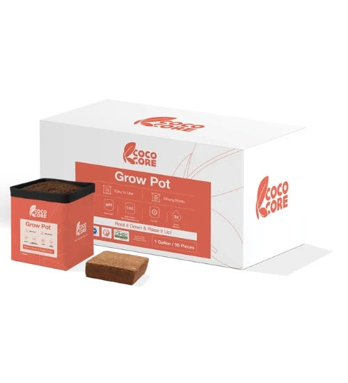 Coco Core 1 Gallon Grow Bag - Compressed