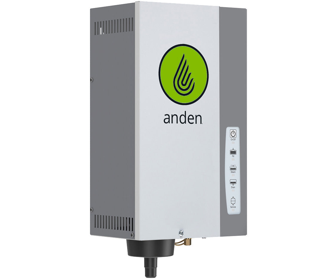 Anden Steam Humidifier w/Fan Pack and Digital Humidistat