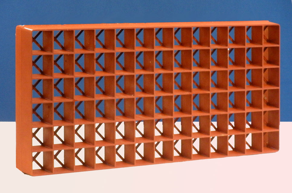 Gro-Smart Tray, 78-Cell, Terracotta